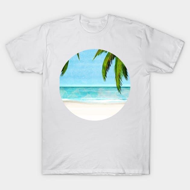 Tropical Island T-Shirt by KatherineBlowerDesigns